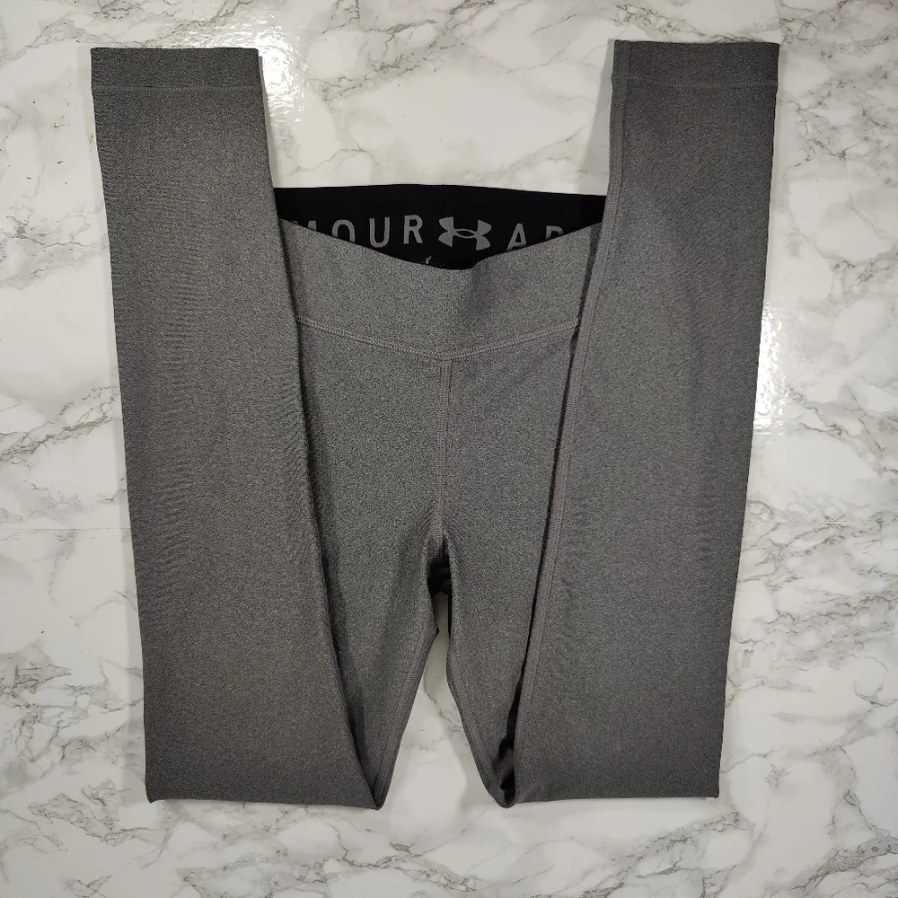 Under Armour Gray Compression Leggings Size Small - Picture 2 of 7